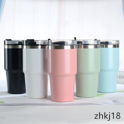 Bình nước giữ nhiệt 600ml/890ml 20oz/ 30oz bằng thép không gỉ tiện dụng