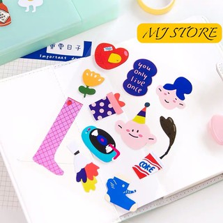 Sticker gấu cute - mjstore