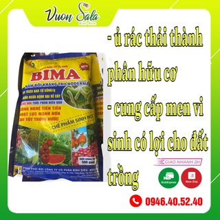 Chế phẩm sinh học ủ rác thành phân - nấm đối kháng trichoderma
