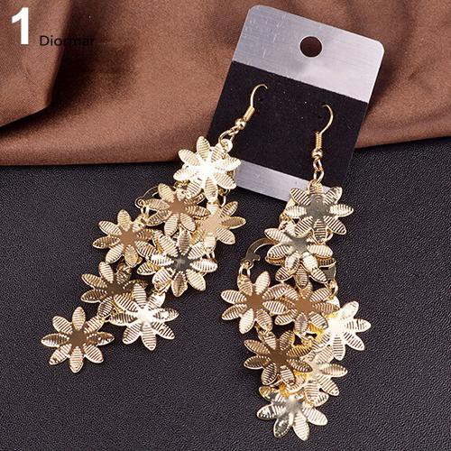 Khuyên tai dạng hoa tuyết độc đáo thời trang Vintage cho nữ