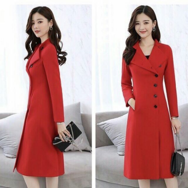 Đầm cổ vest
