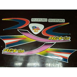 Bộ tem suzuki Sport 2000 đỏ
