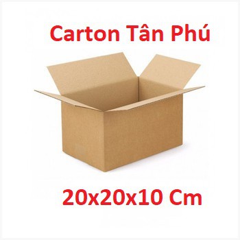 20x20x10 ♥️ FREESHIP ♥️ Giảm 10K Khi Nhập [BAOBITP] - 1 thùng hộp carton đóng hàng TP1