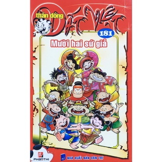Truyện tranh - thần đồng đất việt - tập 181: mười hai sứ giả