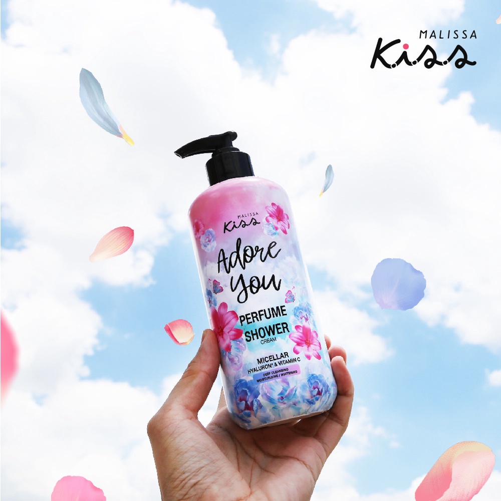 Sữa Tắm Sạch Sâu Hương Nước Hoa Malissa Kiss Perfume Shower 350ml