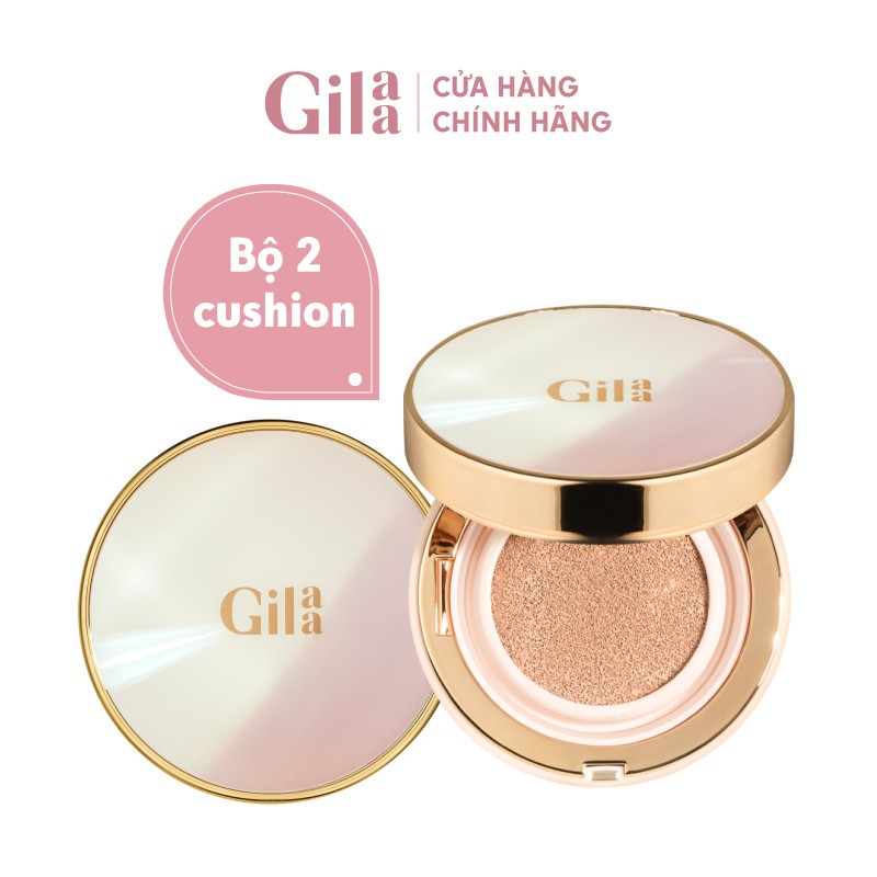Combo 2 Hộp Gilaa Long Wear DD Cushion (13g x 2 hộp)