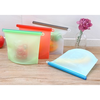Túi Đựng Thực Phẩm Bằng Silicone 1000ml