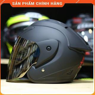 Mũ bảo hiểm phượt Asia M115 - Hàng chính hãng - Mũ Fullface ASIA