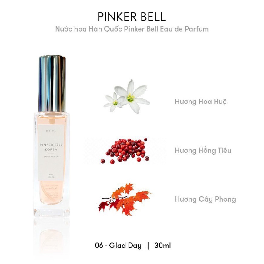 freeship [FOLLOW GIẢM 20k] Nước hoa Pinker Bell Perfume Holic - Nước hoa bán chạy nhất Hàn Quốc