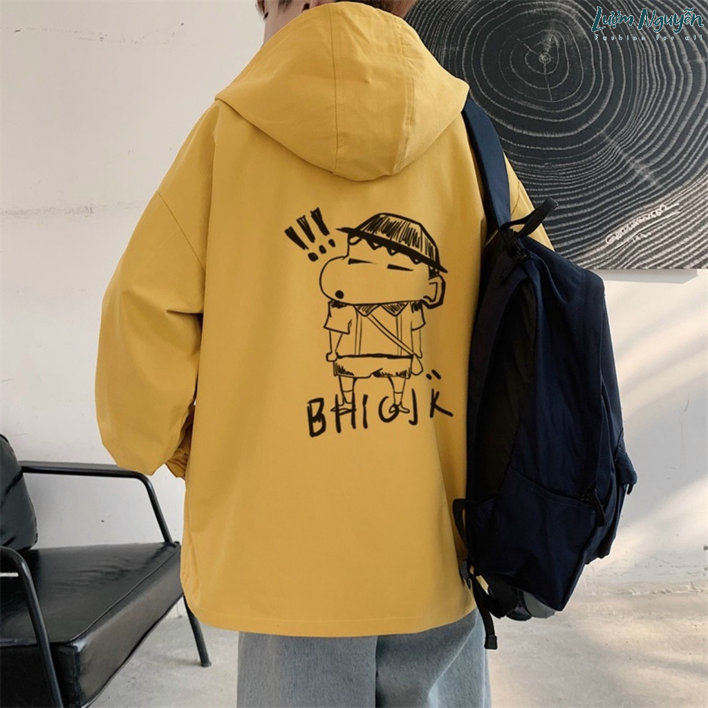 Áo Khoác Dù Unisex Form Rộng Hottrend Hai Lớp Nam Nữ Ulzzang Streetstyle Basic Hợp Thời Trang