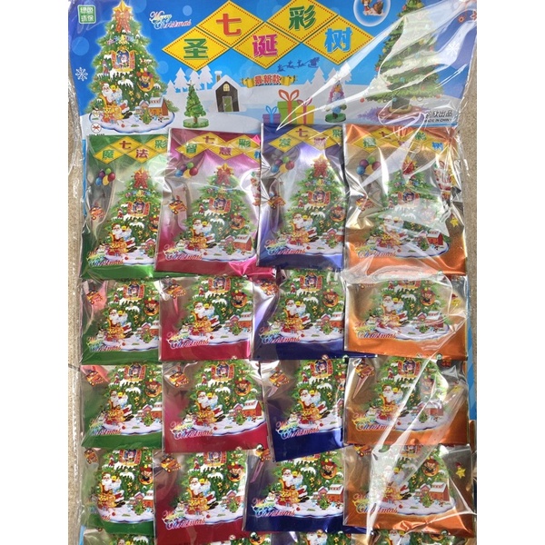 Gói Nở Hình Cây Thông Noel 20 Gói