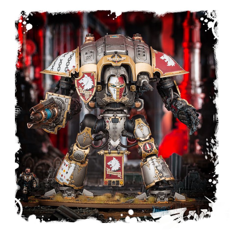 Mô hình nhân vật Warhammer 40k KNIGHT PRECEPTOR CANIS REX