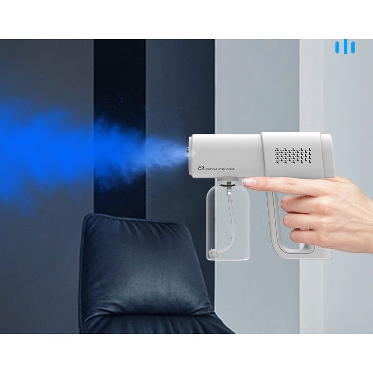 Súng xịt khử khuẩn K5 - Máy phun khử trùng K5-Pro có 8 Led [Shop CEC]