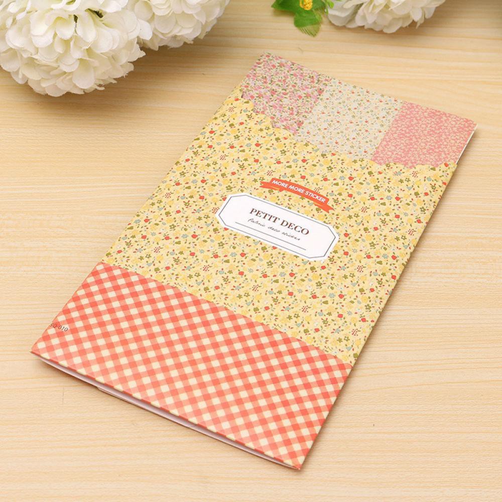 Bộ 8 miếng dán sticker trang trí lịch &amp; sổ lưu niệm