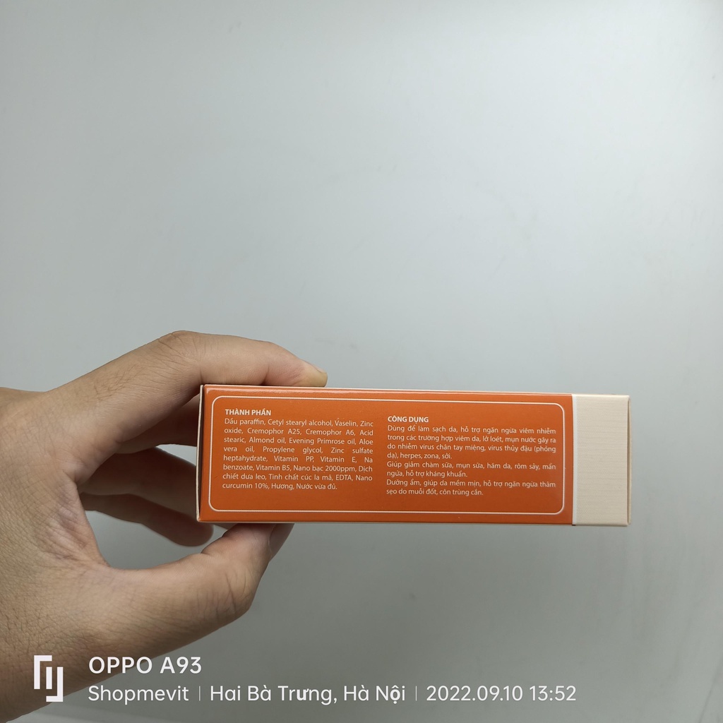 Dumikids baby gold kem bôi thiết yếu cho bé tuýp 25g