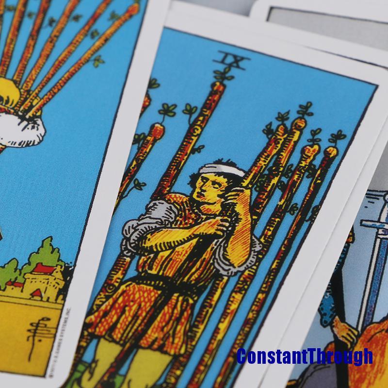 1 Hộp 78 Lá Bài Tarot Ma Thuật Thẻ