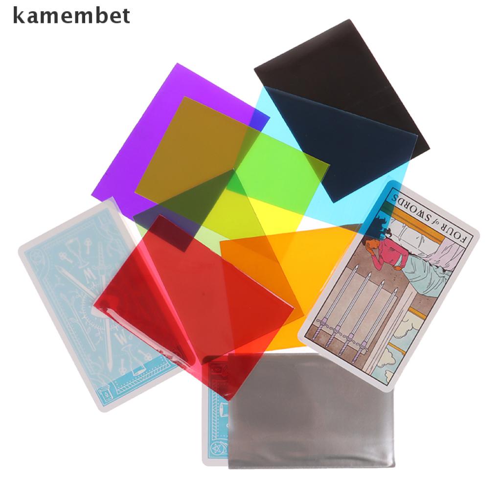 Set 50 Vỏ Bọc Thẻ Chơi Game 62x89mm Nhiều Màu Sắc | BigBuy360 - bigbuy360.vn