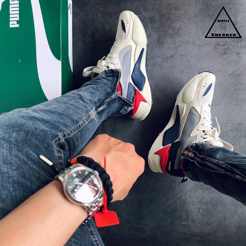 Giày Puma Chính Hãng 💙FREESHIP💙Giảm 100k Khi Nhập Mã [PUMANAM] Giày Puma Chính Hãng - Puma RS X Hard Drive Auth