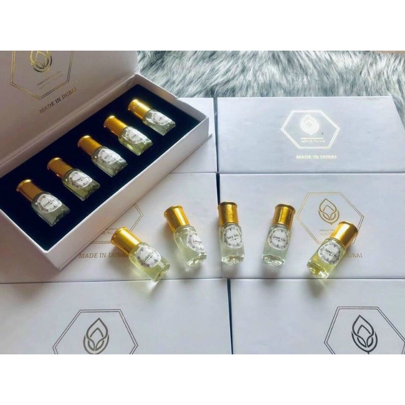 Set 5 Tinh Dầu Nước Hoa Dubai (chính hãng 100%) | Thế Giới Skin Care