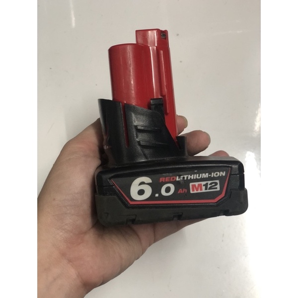 Pin đóng Milwaukee 6ah M12