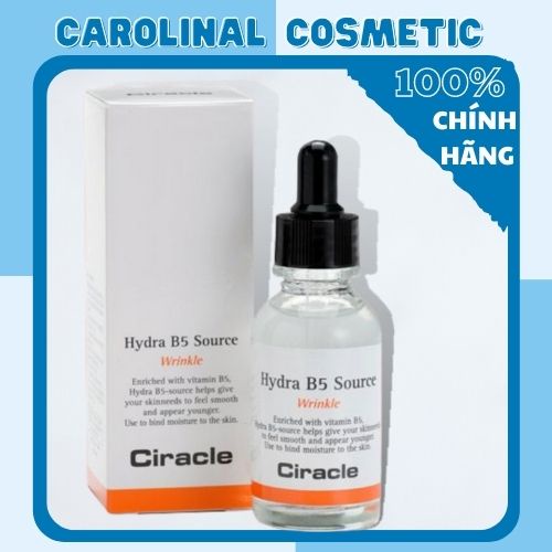Serum Ciracle [Trắng da 100%-Hàng Auth] Tinh Chất Phục Hồi Da Ciracle Hydra B5 Source Wrinkle Serum