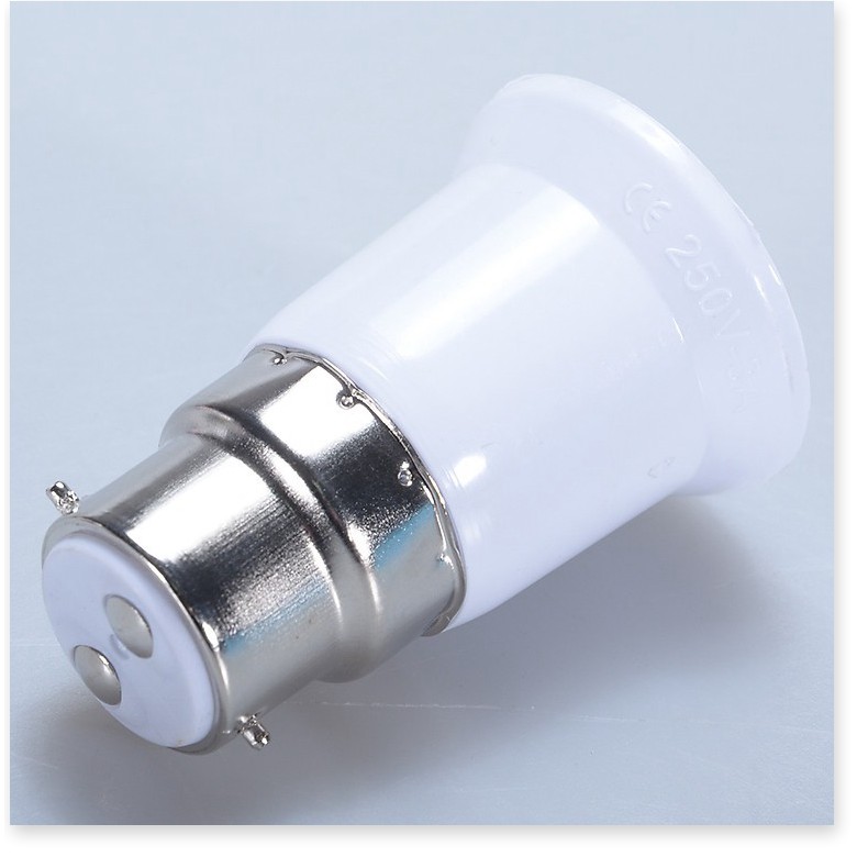 Đầu chuyển đui b22 (đui cài) sang e27 (đui vặn)