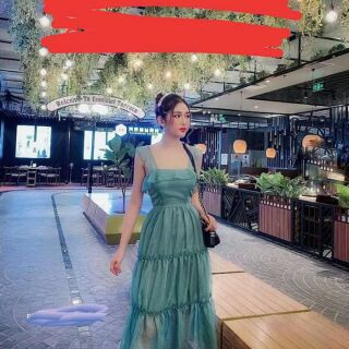 Maxi tơ lụa