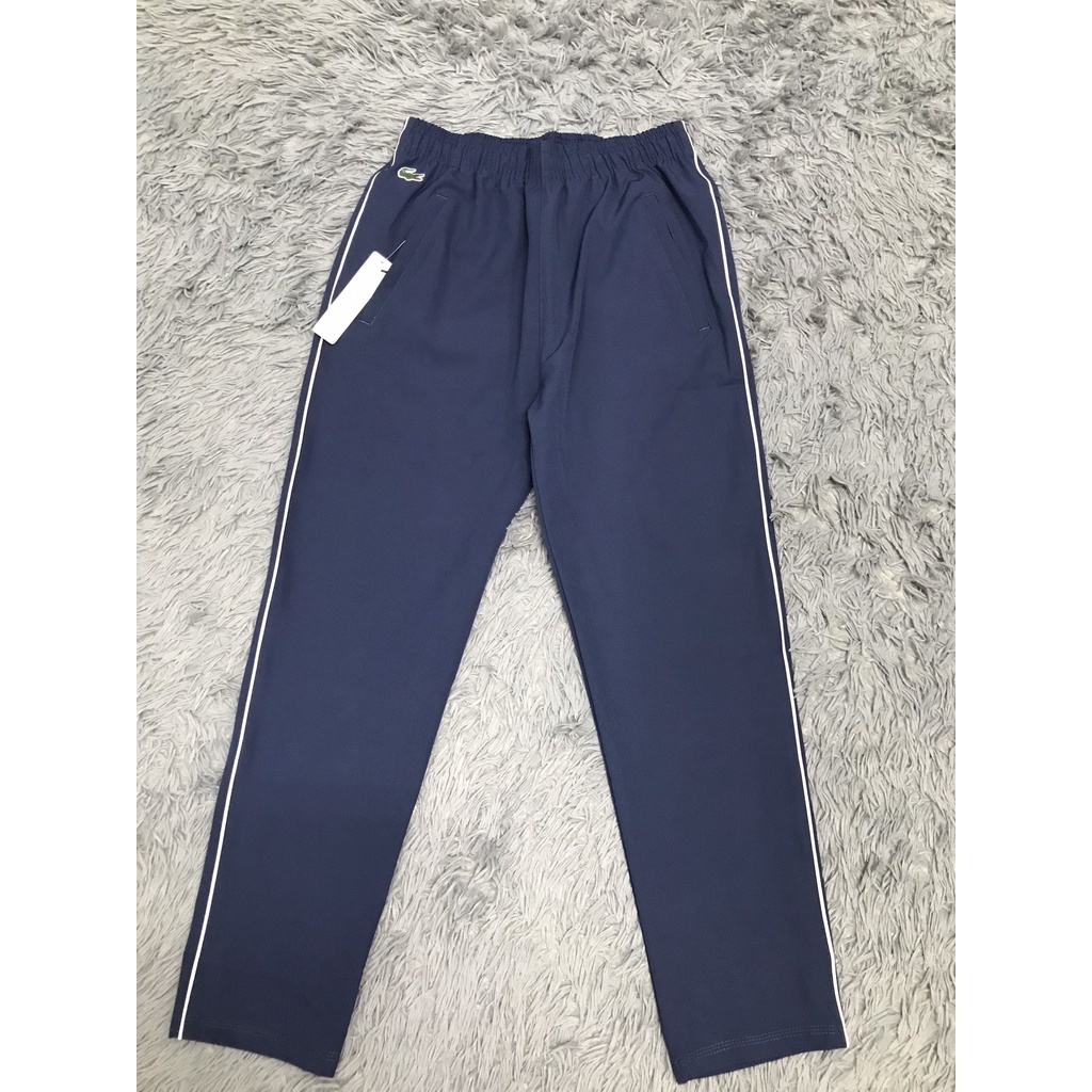 Quần Gió Lacoste kẻ thể thao Cao Cấp dành cho nam