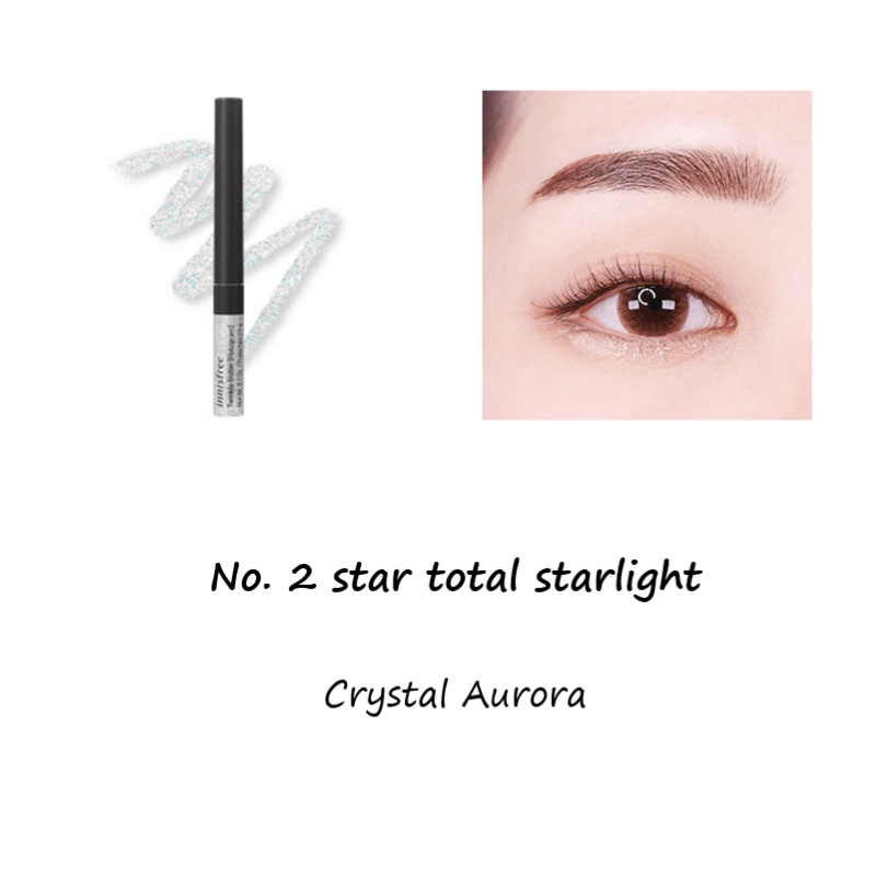 Gel Kẻ Mắt Nhũ INNISFREE Twinkle Glitter Hologram 2.9G