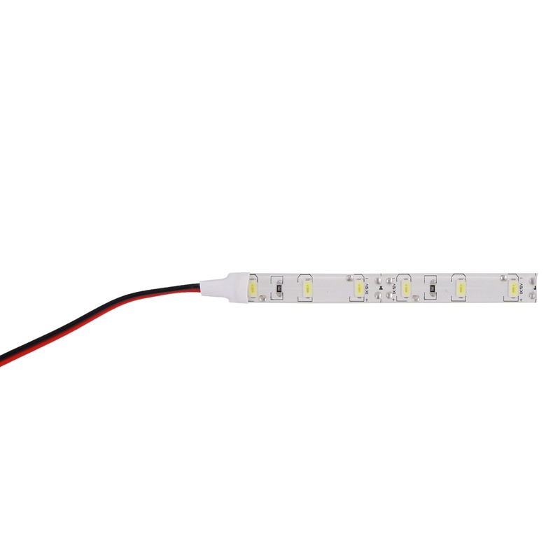 Set 2 Dải Đèn 6 LED 5630 SMD 10cm 12V Ánh Sáng Trắng Chống Thấm Nước Trang Trí Xe Hơi / Tà