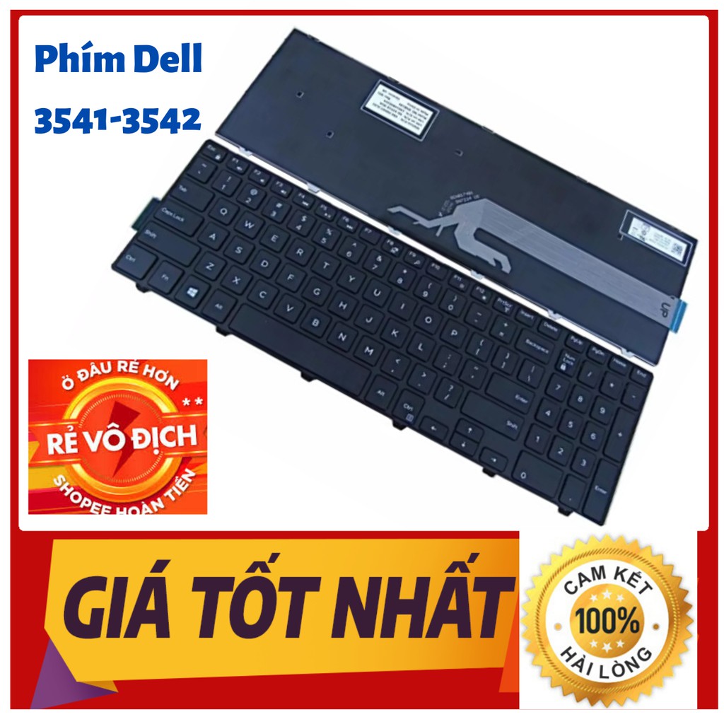 Bàn phím Laptop Dell 3541/3542/3558/3878/5545/5547/5548/5542/5558/5559