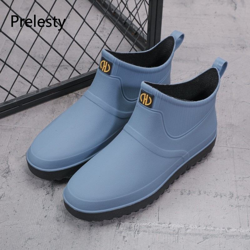 nước diệt khuẩn Rubber rain shoes for men