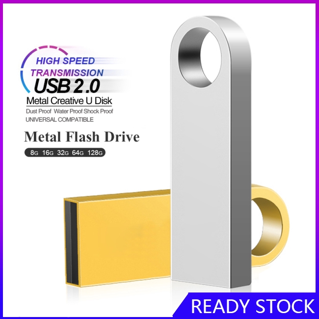 FL【COD Ready】USB kim loại tốc độ cao 8/16/32/64 GB