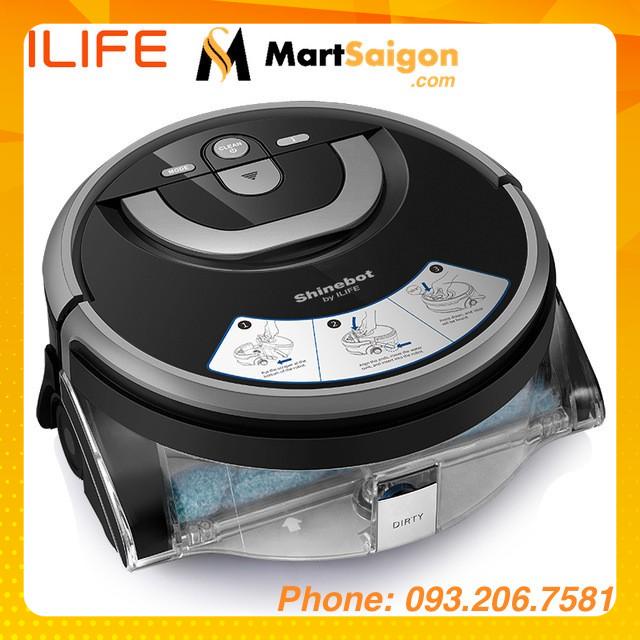 (Chính Hãng) Robot Lau Chà Sàn Nhà Chuyên Dụng ILife W400