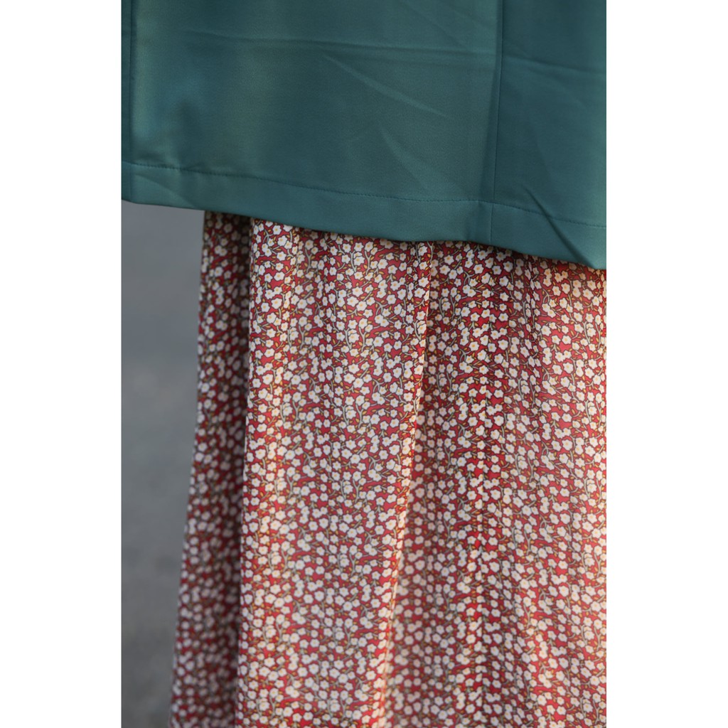 Áo blazer tay dài dáng rộng một lớp A210533 (Xanh đậm - Cam da - Đen) | BigBuy360 - bigbuy360.vn