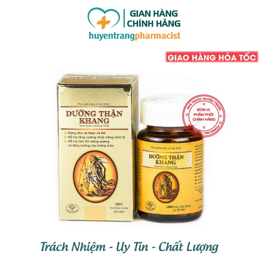 ✔️️️(Chính Hãng) Dưỡng Thận Khang - Giúp bổ thận, làm ấm bàng quang, cải thiện sinh lý, tiểu đêm dùng cho cả Nam và Nữ