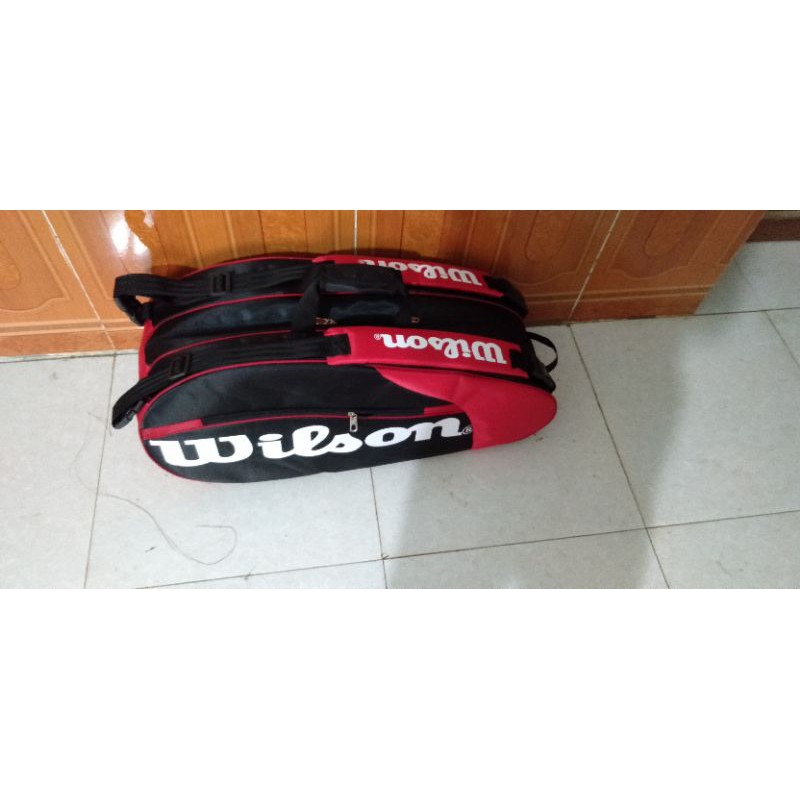 Bao vợt tennis 3 ngăn chính 2 quai đeo