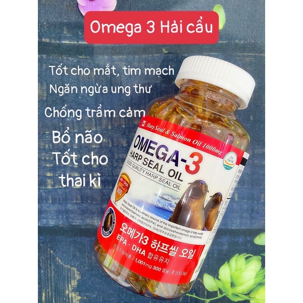 Omega 3 xuất sứ Canada, nhập khẩu Hàn quốc