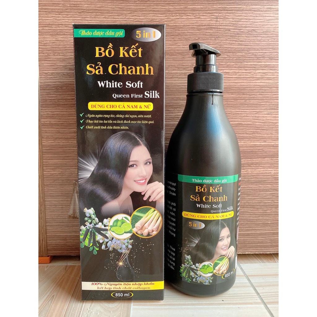 Dầu Gội Bưởi Bồ Kết Sả Chanh 850ml Hàng Chĩnh Hãng