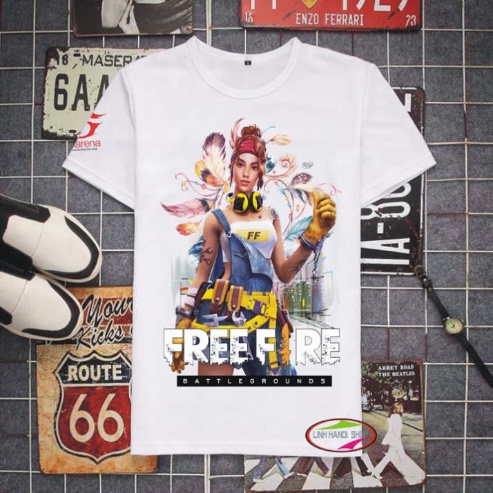 HOT- Áo thun Free Fire - Shani - SALE SOC