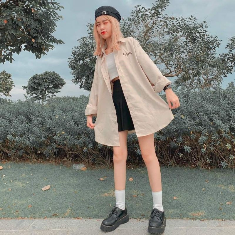 Áo Khoác kaki Jacket Classy Form Rộng Ulzzang Unisex (Ảnh thật)