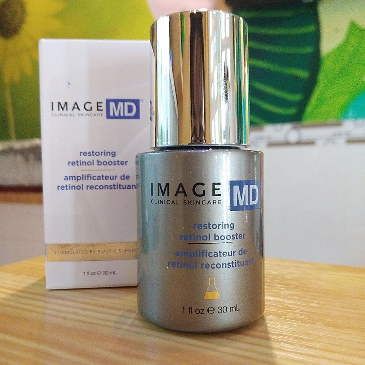 Tinh chất retinol trẻ hóa da, mờ sẹo thâm Image MD Restoring Retinol Booster 30ml