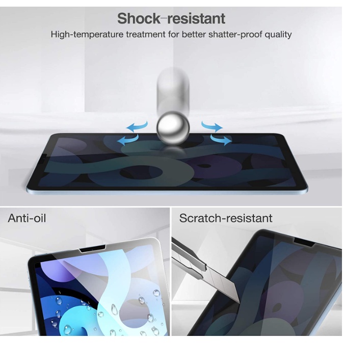 Kính Cường Lực Chống Nhìn Trộm Cho iPad Air 5 2022 / Air 4 10.9 / iPad Pro 11 2020 iPad Air 10.9" iPad Pro 11" 2021