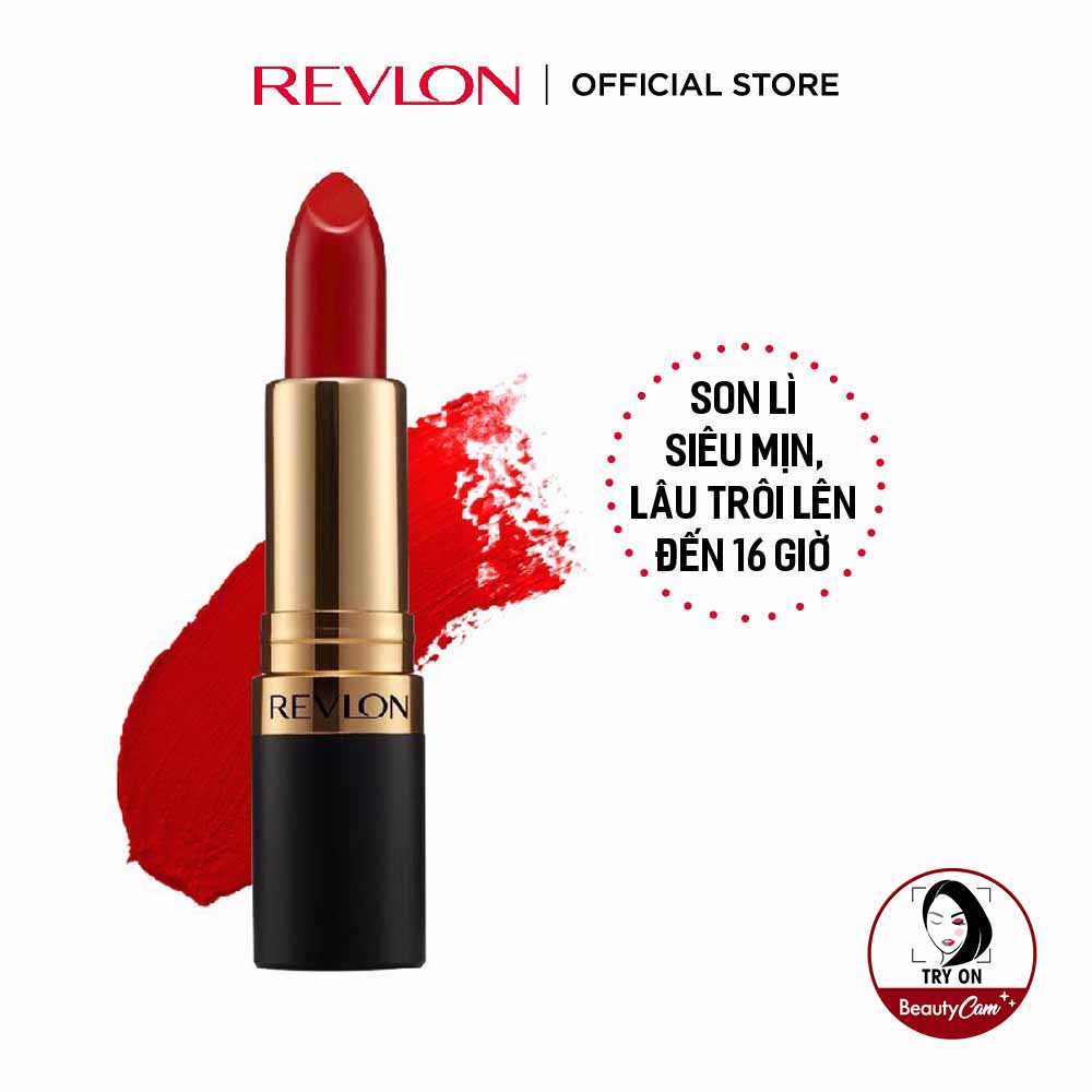 Son lì siêu mịn thương hiệu số 1 tại Mỹ Revlon Super Lustrous Matte Lipstick 4.2g