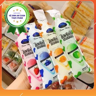 Thạch kem trái cây thái lan 4 vị trái cây siêu ngon túi 100gr