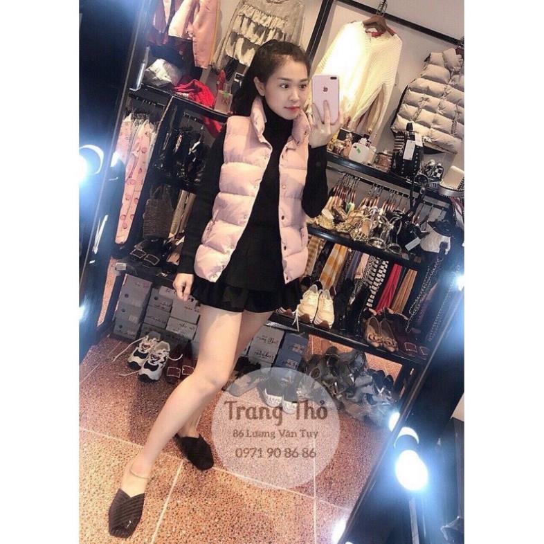 Áo phao nữ hàn quốc, áo khoác ghi lê nữ cao cấp dễ mặc dễ phối đồ giữ ấm rất tốt hàng quảng châu loại 1 | BigBuy360 - bigbuy360.vn