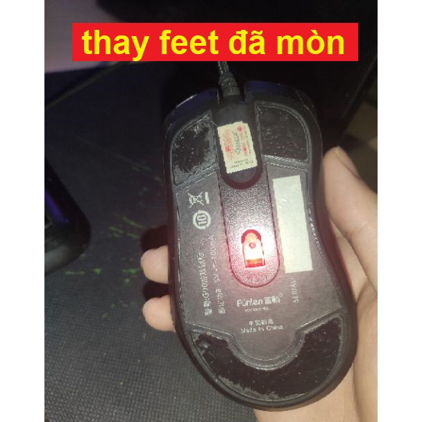Feet chuột Fuhlen G90 - Miếng dán đế chuột Fuhlen G90s, G90 Pro, G90 Evo