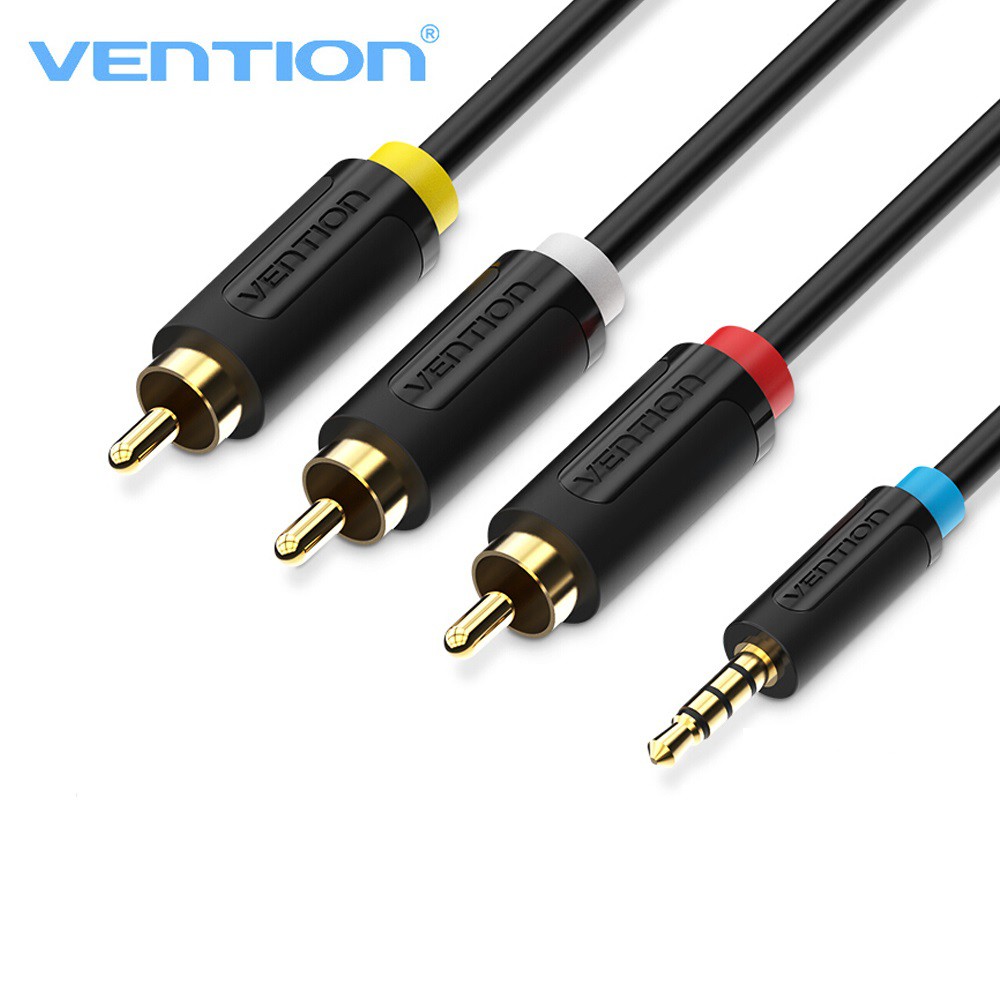 Audio - Cáp AV 2.5mm to 3RCA Vention dài 1.5m