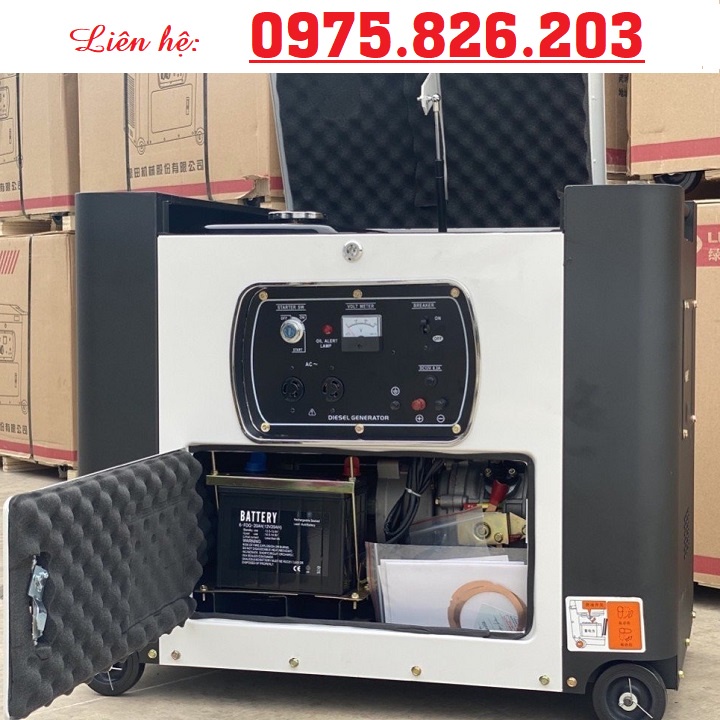 - Máy Phát Điện Chạy Dầu 7Kw Lutian LTD10900LDEX