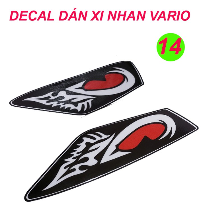 DECAL DÁN MẮT ĐEN PHA VARIO M13-M16